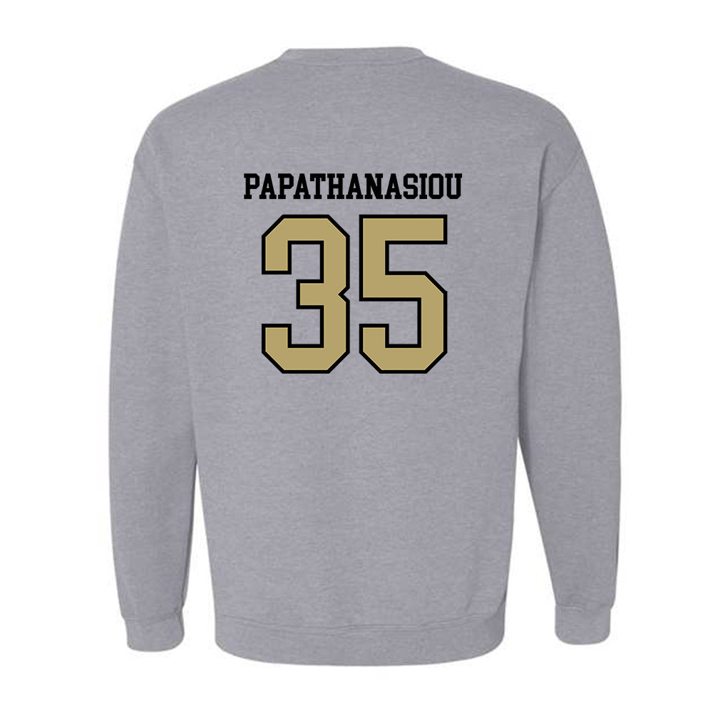 Ferrum - NCAA Baseball : Niko Papathanasiou - Classic Shersey Crewneck Sweatshirt-1