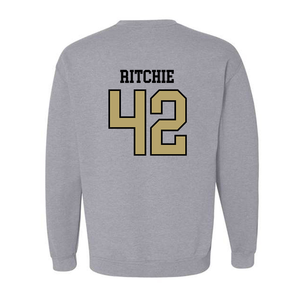 Ferrum - NCAA Baseball : Steven Ritchie - Classic Shersey Crewneck Sweatshirt-1