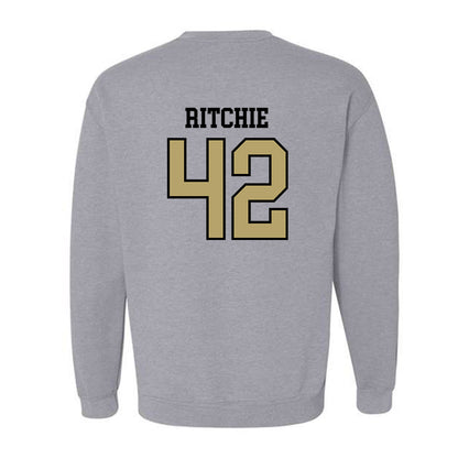Ferrum - NCAA Baseball : Steven Ritchie - Classic Shersey Crewneck Sweatshirt-1