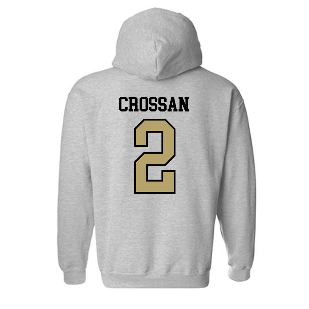 Ferrum - NCAA Men's Soccer : Braden Crossan - Classic Shersey Hooded Sweatshirt-1