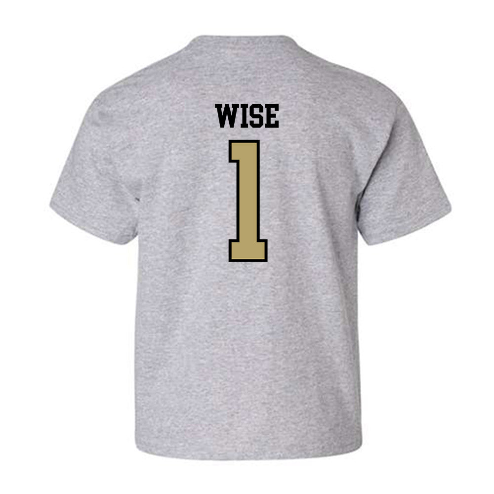Ferrum - NCAA Flag Football : Gracious Wise - Classic Shersey Youth T-Shirt-1