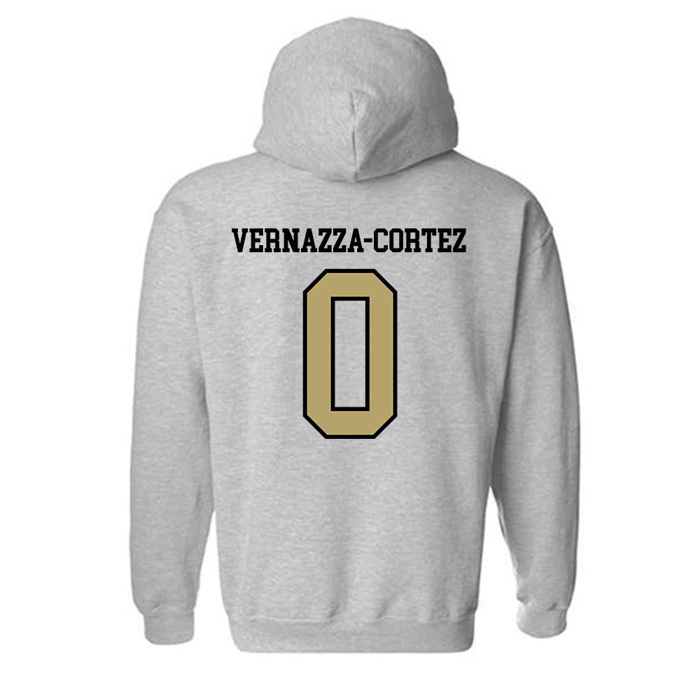 Ferrum - NCAA Football : Piero Vernazza-Cortez - Classic Shersey Hooded Sweatshirt-1