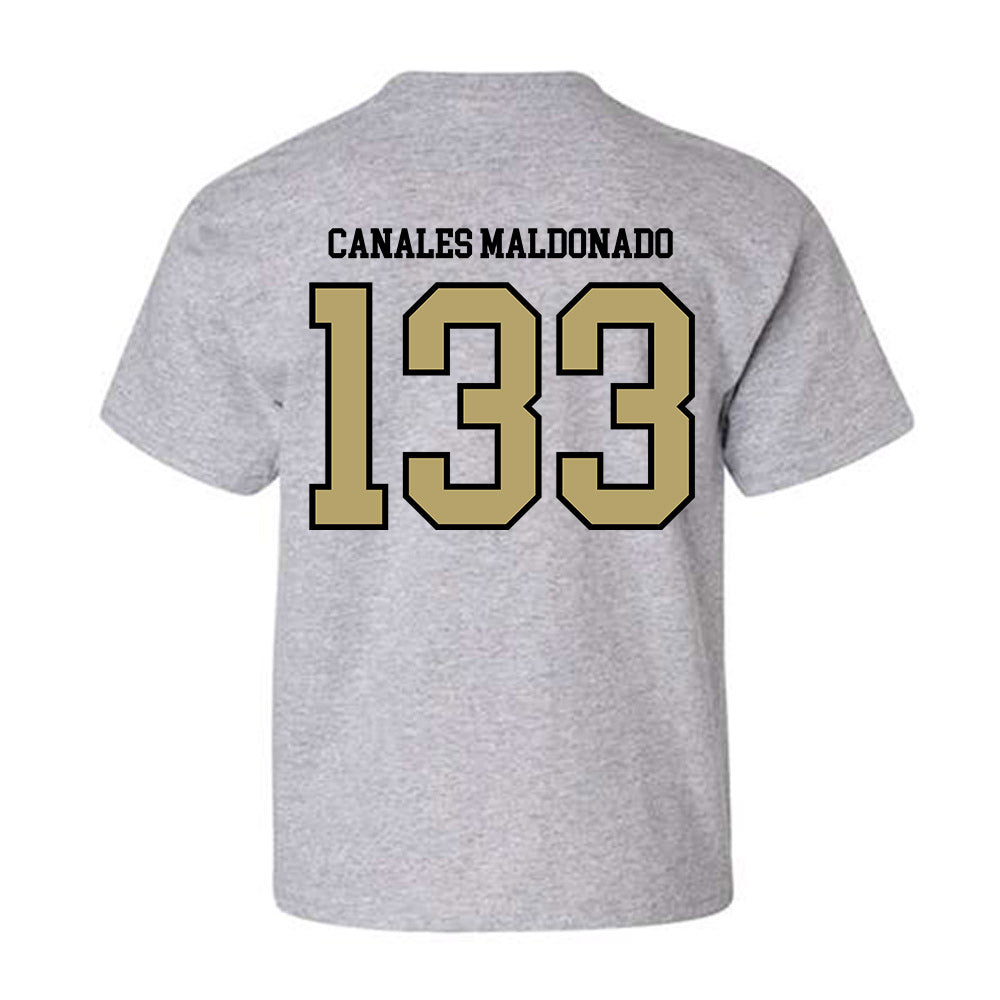 Ferrum - NCAA Wrestling : Josiah Canales Maldonado - Classic Shersey Youth T-Shirt-1