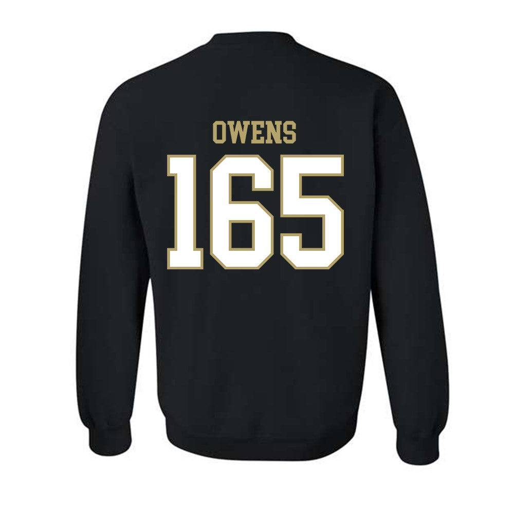 Ferrum - NCAA Wrestling : Junior Owens - Classic Shersey Crewneck Sweatshirt-1