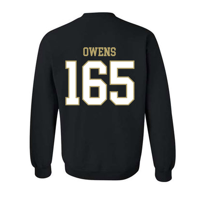 Ferrum - NCAA Wrestling : Junior Owens - Classic Shersey Crewneck Sweatshirt-1
