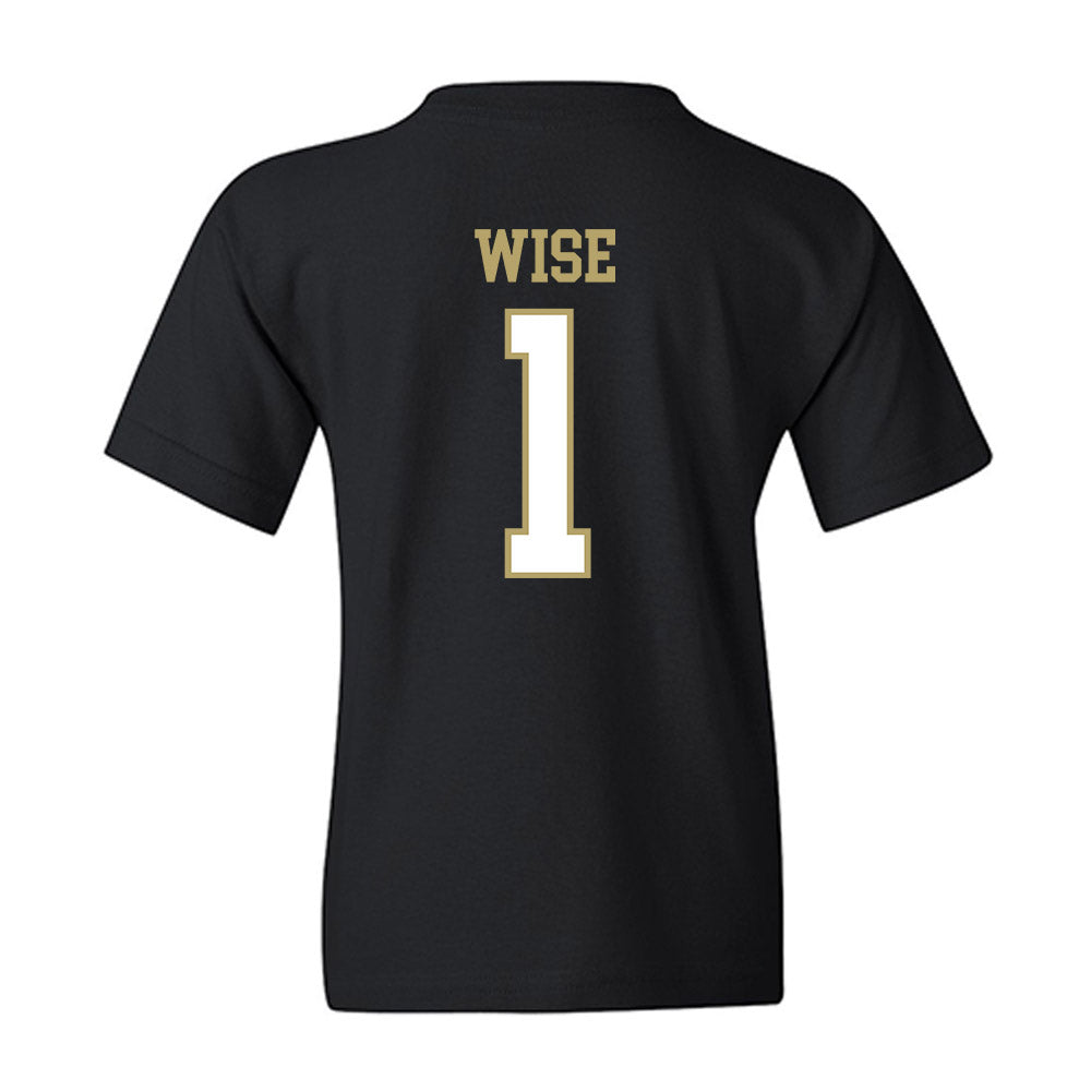 Ferrum - NCAA Flag Football : Gracious Wise - Classic Shersey Youth T-Shirt-1