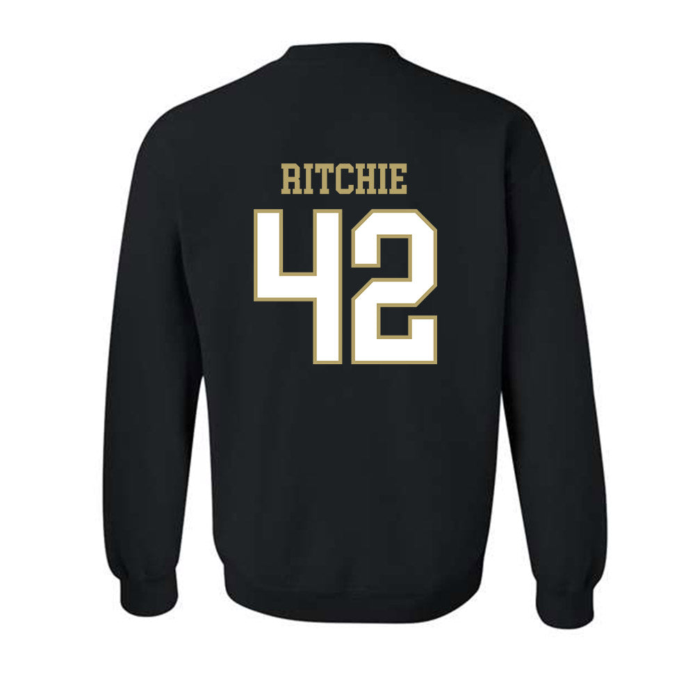 Ferrum - NCAA Baseball : Steven Ritchie - Classic Shersey Crewneck Sweatshirt-1