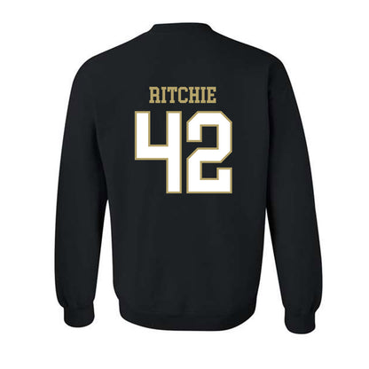Ferrum - NCAA Baseball : Steven Ritchie - Classic Shersey Crewneck Sweatshirt-1