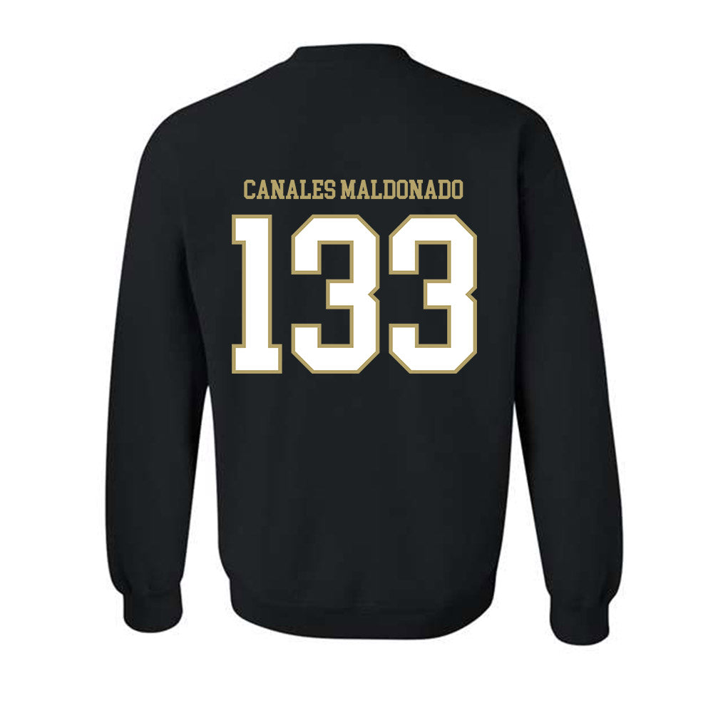 Ferrum - NCAA Wrestling : Josiah Canales Maldonado - Classic Shersey Crewneck Sweatshirt-1