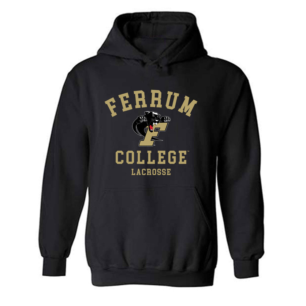 Ferrum - NCAA Women's Lacrosse : Caroline Kelley - Classic Shersey Hooded Sweatshirt-0