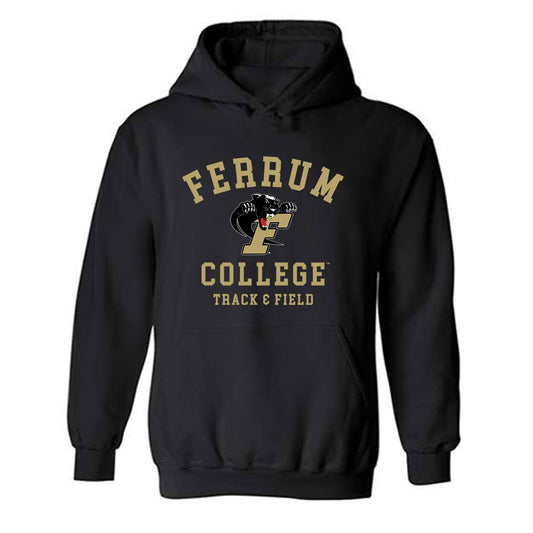Ferrum - NCAA Women's Track & Field : Camille Vaughn - Classic Shersey Hooded Sweatshirt-0