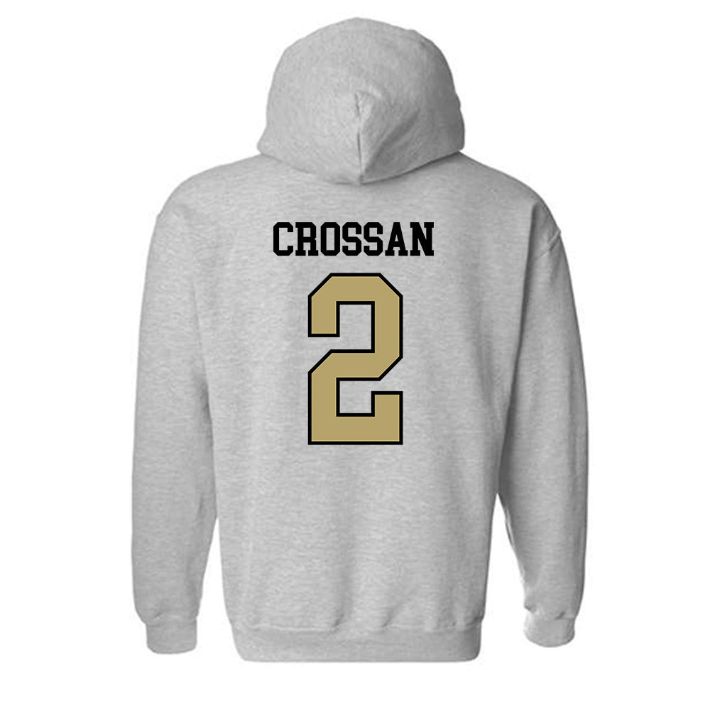 Ferrum - NCAA Men's Soccer : Braden Crossan - Classic Shersey Hooded Sweatshirt-1