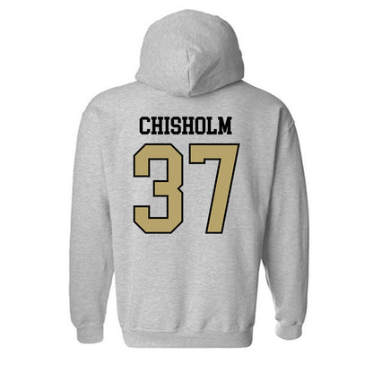 Ferrum - NCAA Men's Soccer : Zane Chisholm - Classic Shersey Hooded Sweatshirt-1