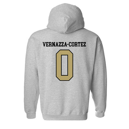 Ferrum - NCAA Football : Piero Vernazza-Cortez - Classic Shersey Hooded Sweatshirt-1