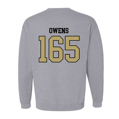 Ferrum - NCAA Wrestling : Junior Owens - Classic Shersey Crewneck Sweatshirt-1