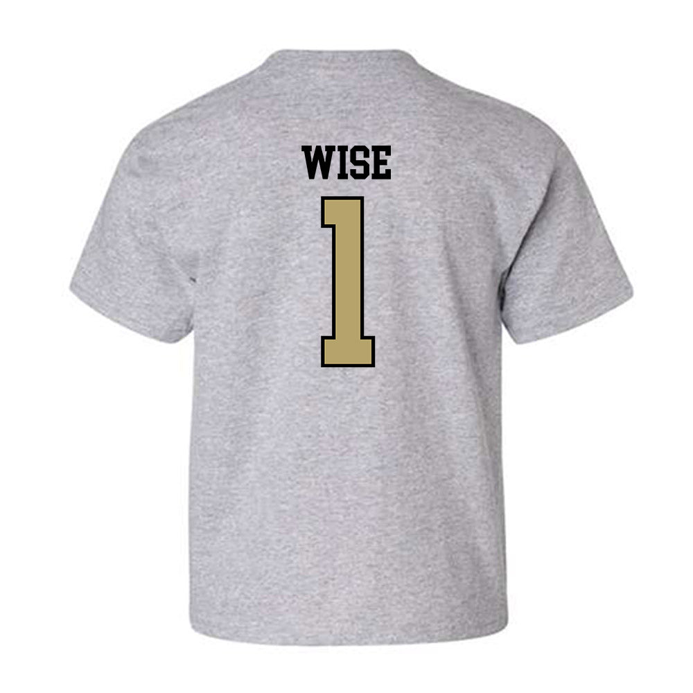 Ferrum - NCAA Flag Football : Gracious Wise - Classic Shersey Youth T-Shirt-1