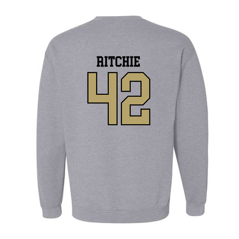 Ferrum - NCAA Baseball : Steven Ritchie - Classic Shersey Crewneck Sweatshirt-1