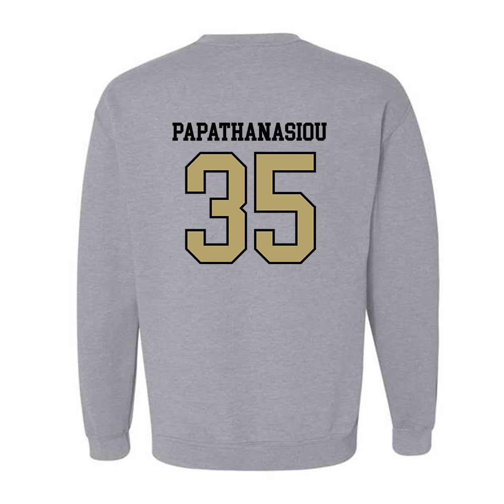 Ferrum - NCAA Baseball : Niko Papathanasiou - Classic Shersey Crewneck Sweatshirt-1