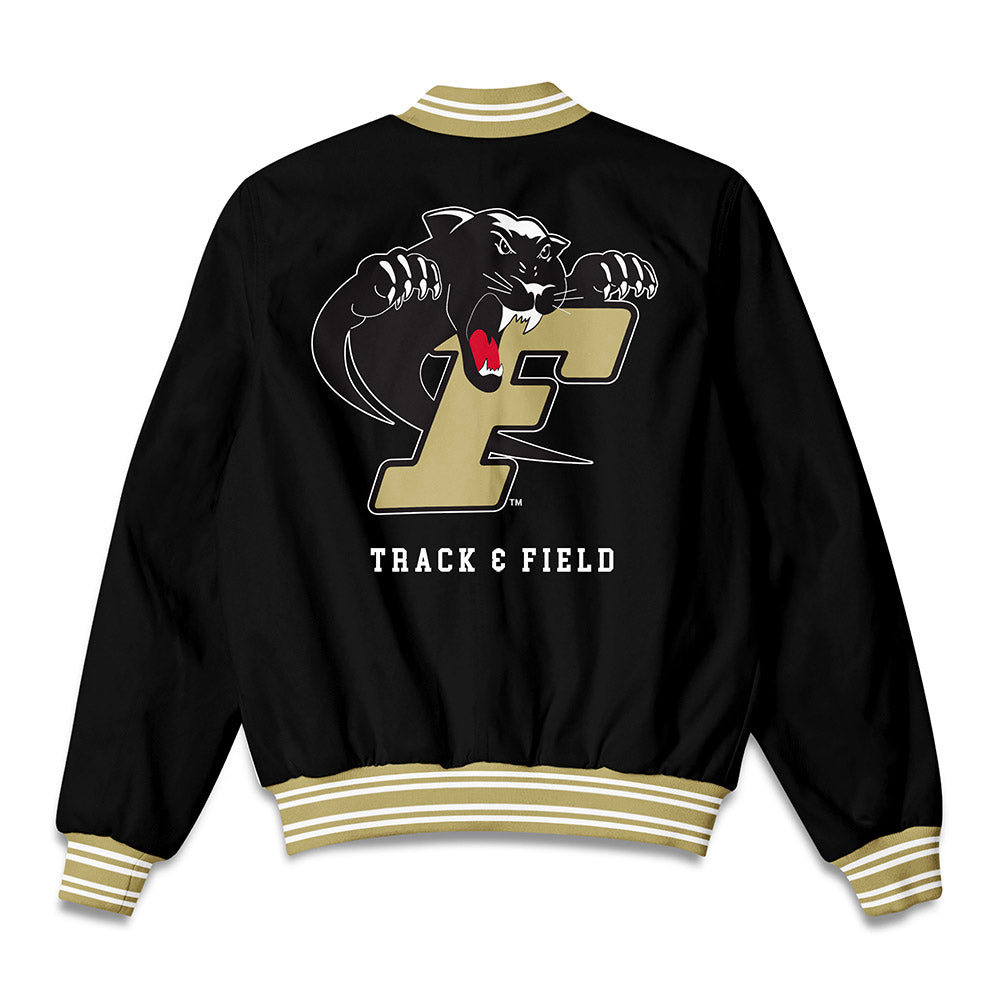Ferrum - NCAA Women's Track & Field : Camille Vaughn - Bomber Jacket-1