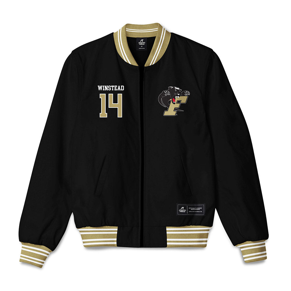 Ferrum - NCAA Men's Basketball : MJ Winstead - Bomber Jacket-0