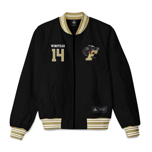 Ferrum - NCAA Men's Basketball : MJ Winstead - Bomber Jacket-0