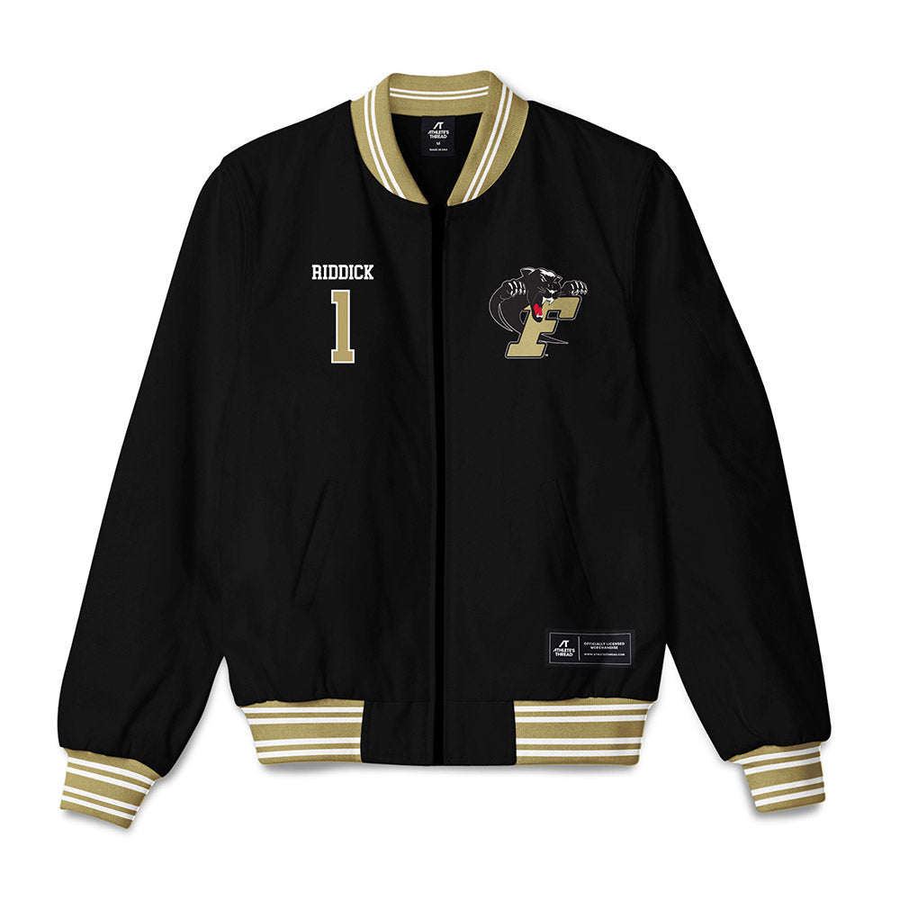 Ferrum - NCAA Women's Basketball : Kleiauna Riddick - Bomber Jacket-0
