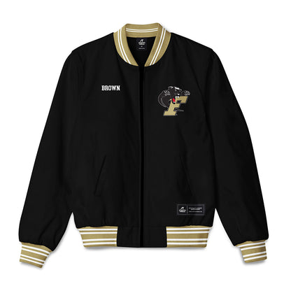 Ferrum - NCAA Men's Cross Country : Ayden Brown - Bomber Jacket-0