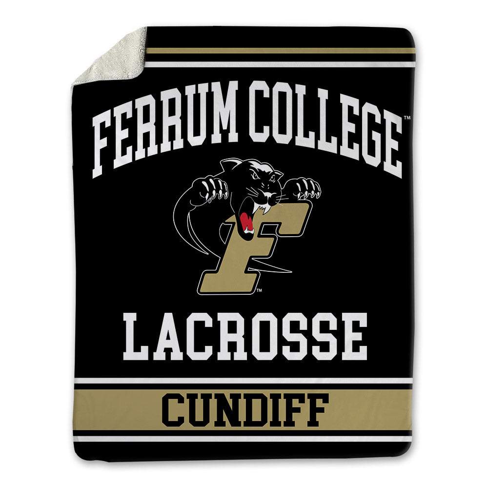 Ferrum - NCAA Women's Lacrosse : Kayleigh Cundiff - Blanket-0