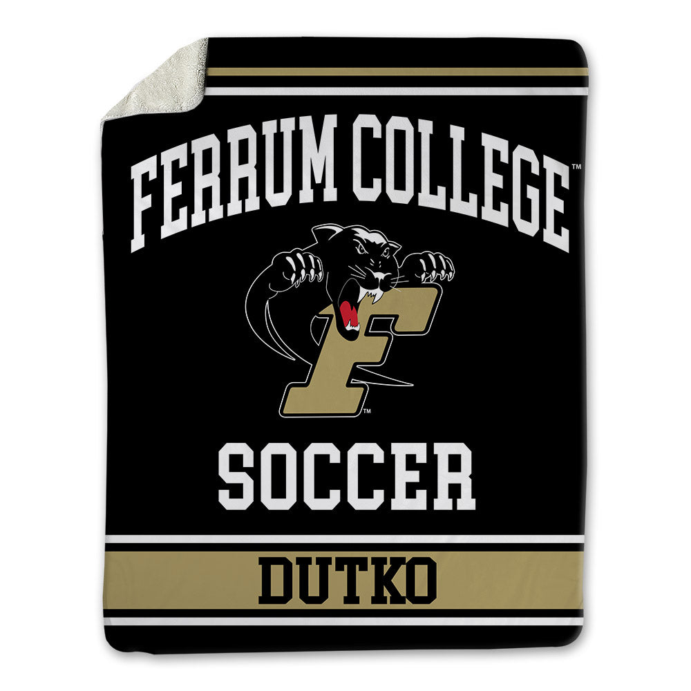 Ferrum - NCAA Women's Soccer : Taylor Dutko - Blanket-0