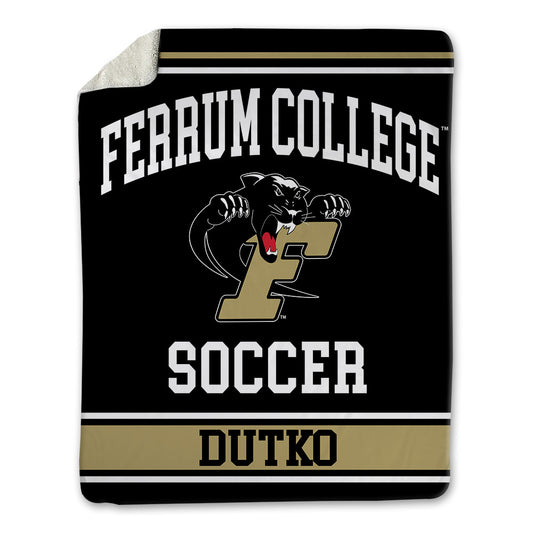 Ferrum - NCAA Women's Soccer : Taylor Dutko - Blanket-0