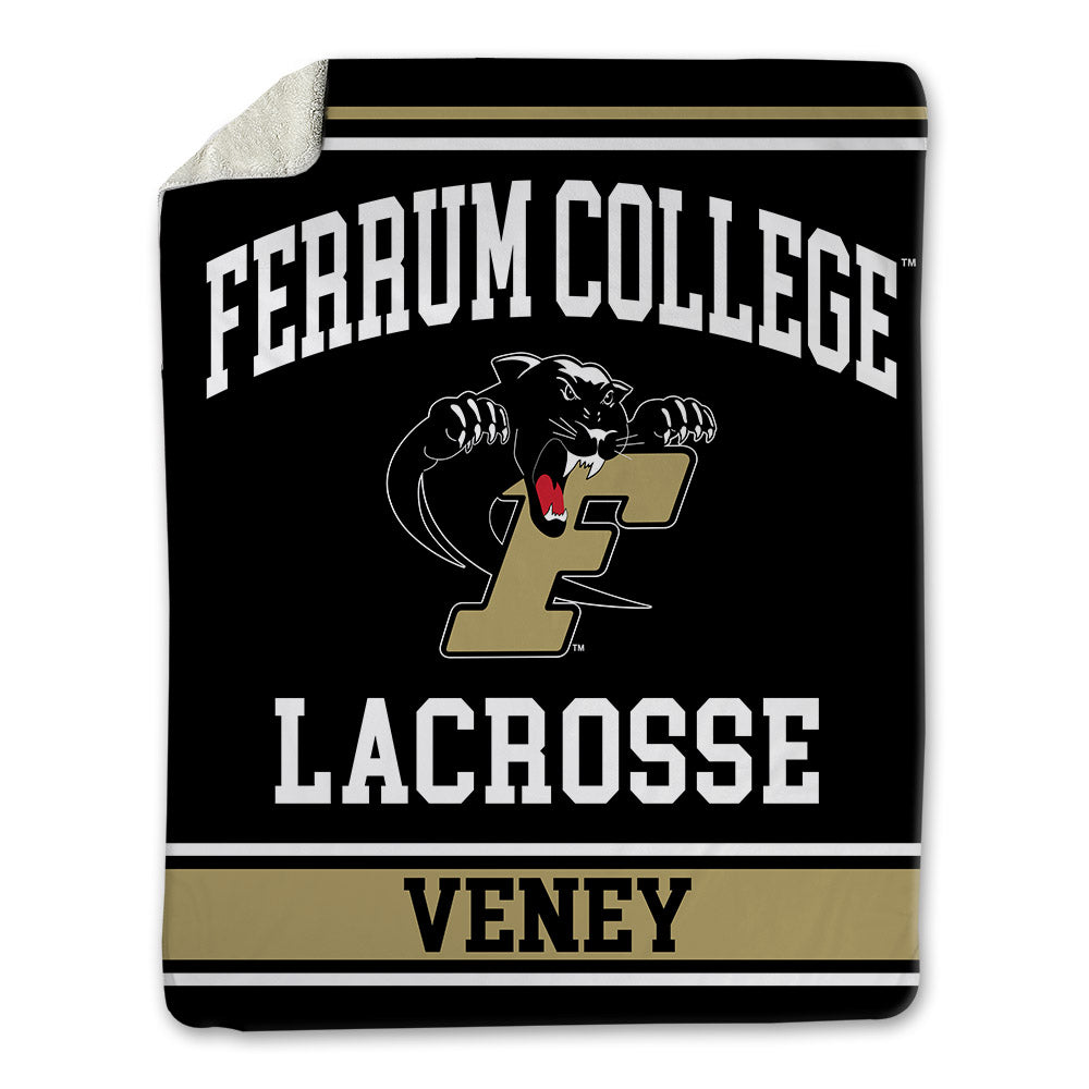 Ferrum - NCAA Women's Lacrosse : Makaila Veney - Blanket-0