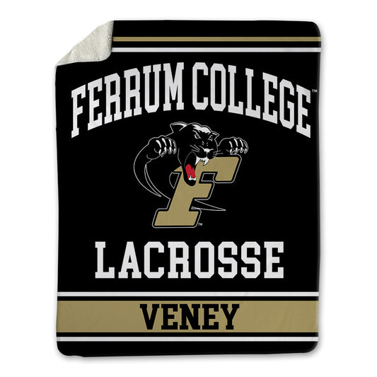 Ferrum - NCAA Women's Lacrosse : Makaila Veney - Blanket-0