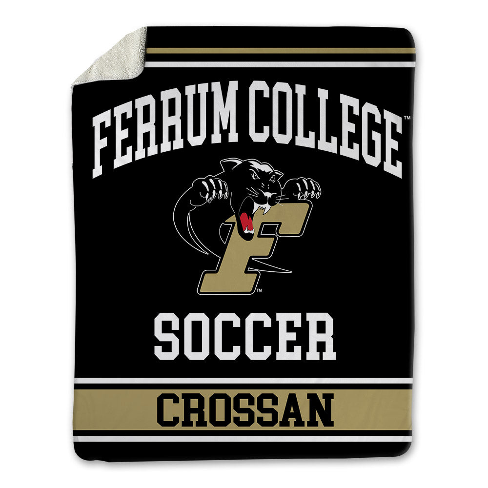 Ferrum - NCAA Men's Soccer : Braden Crossan - Blanket-0