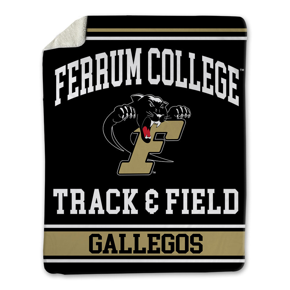 Ferrum - NCAA Men's Track & Field : Josiah Gallegos - Blanket-0
