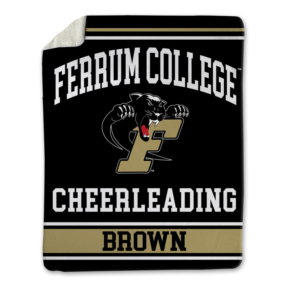 Ferrum - NCAA Cheerleading : Heaven Brown - Blanket-0