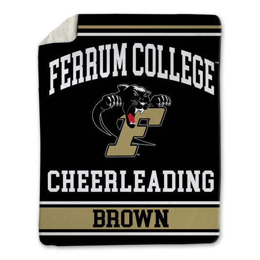Ferrum - NCAA Cheerleading : Heaven Brown - Blanket-0