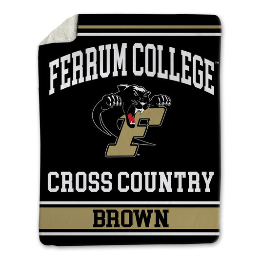 Ferrum - NCAA Men's Cross Country : Ayden Brown - Blanket-0