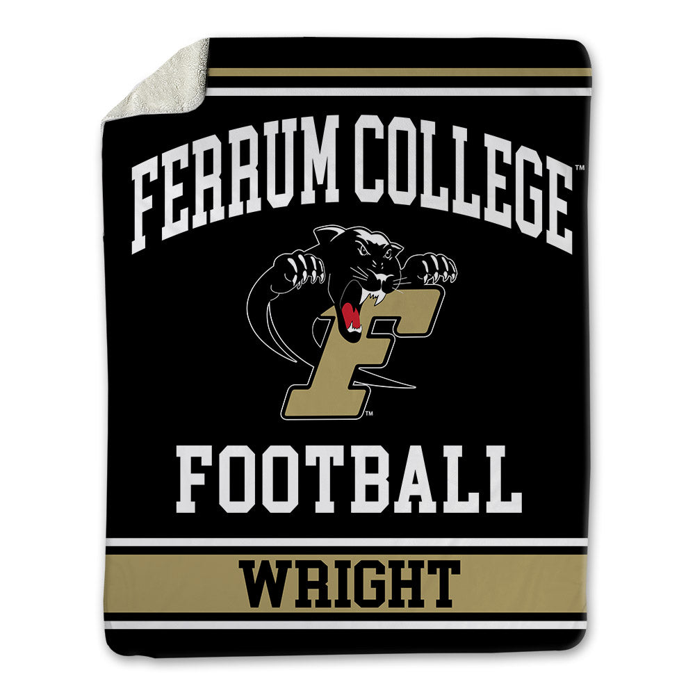 Ferrum - NCAA Football : Naledge Wright - Blanket-0