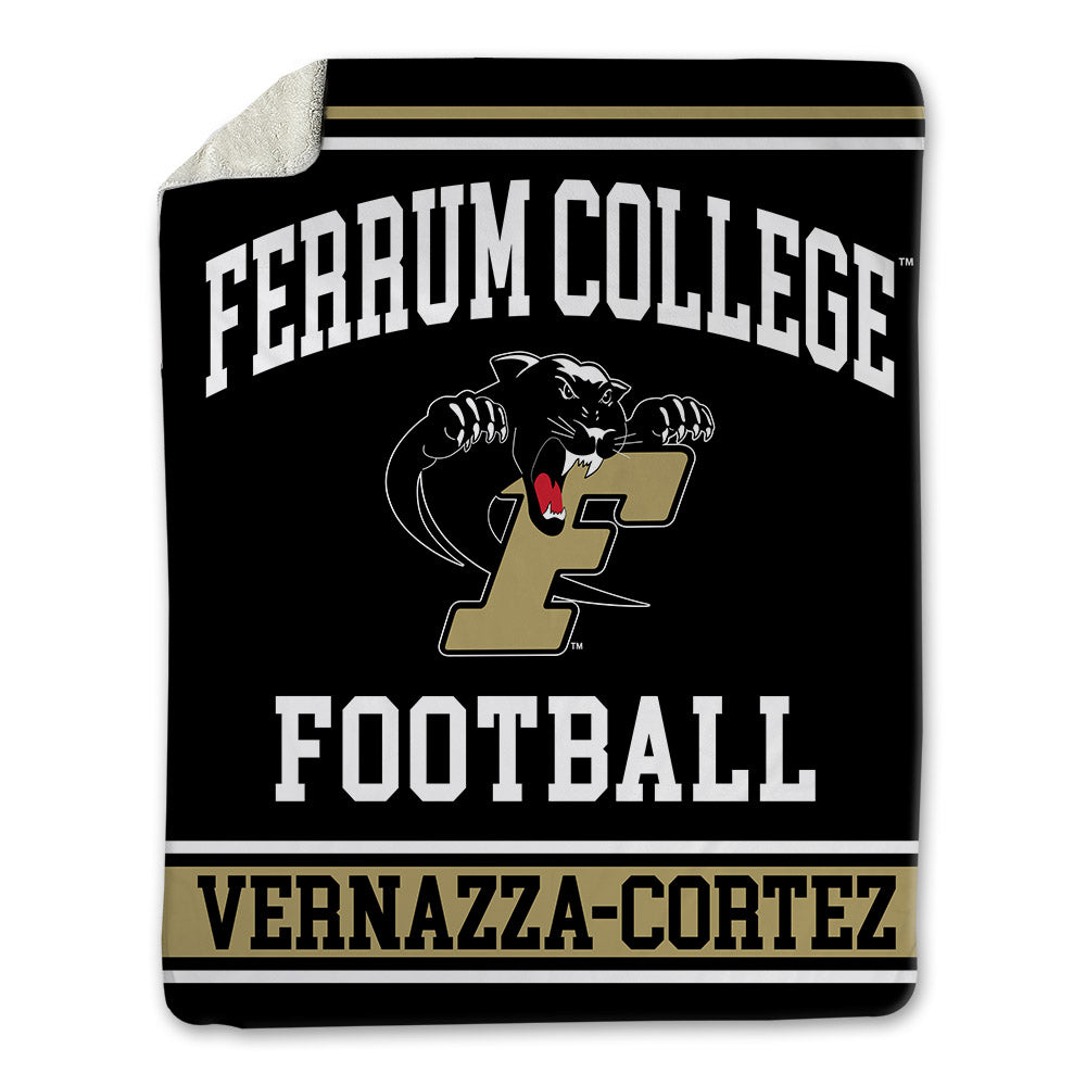 Ferrum - NCAA Football : Piero Vernazza-Cortez - Blanket-0