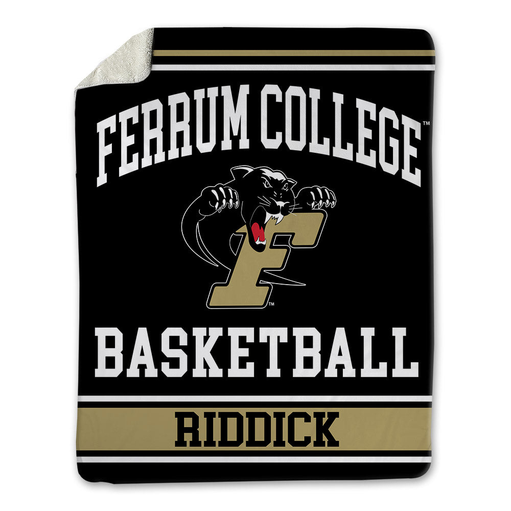 Ferrum - NCAA Women's Basketball : Kleiauna Riddick - Blanket-0