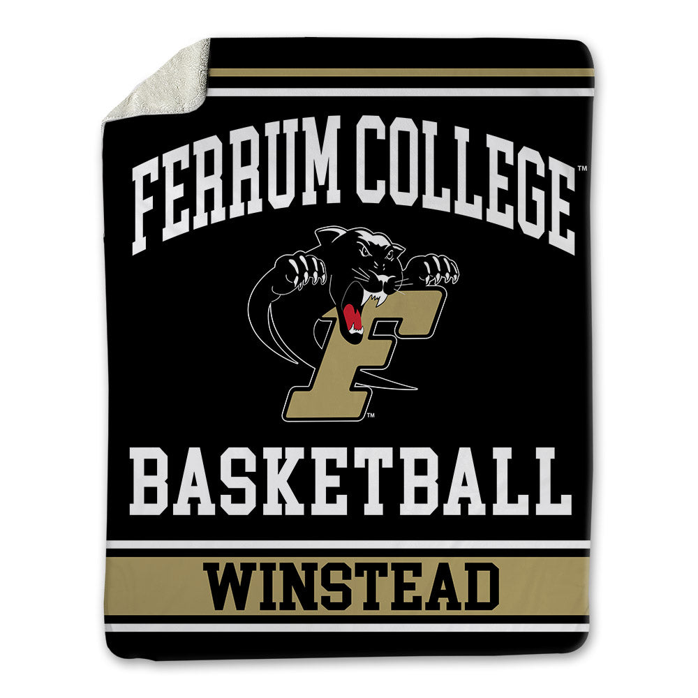 Ferrum - NCAA Men's Basketball : MJ Winstead - Blanket-0