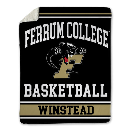 Ferrum - NCAA Men's Basketball : MJ Winstead - Blanket-0