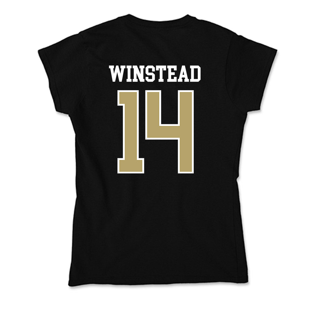 Ferrum - NCAA Men's Basketball : MJ Winstead - Classic Shersey Soft Style Women’s T-Shirt-1