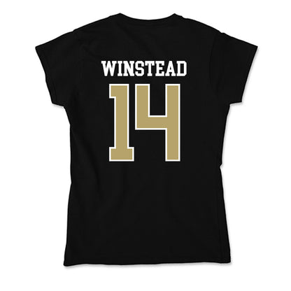Ferrum - NCAA Men's Basketball : MJ Winstead - Classic Shersey Soft Style Women’s T-Shirt-1