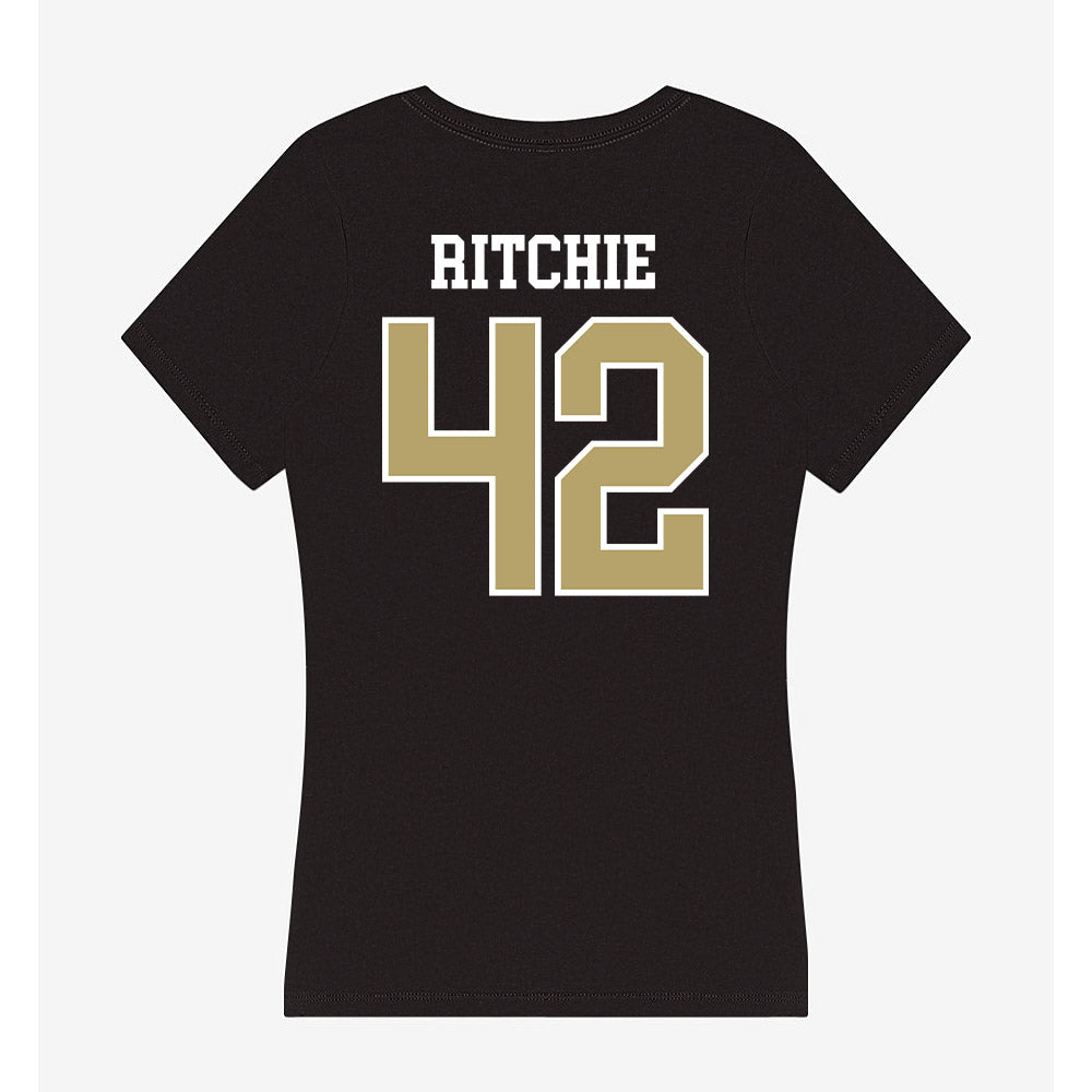 Ferrum - NCAA Baseball : Steven Ritchie - Classic Shersey Women's V-Neck T-Shirt-1
