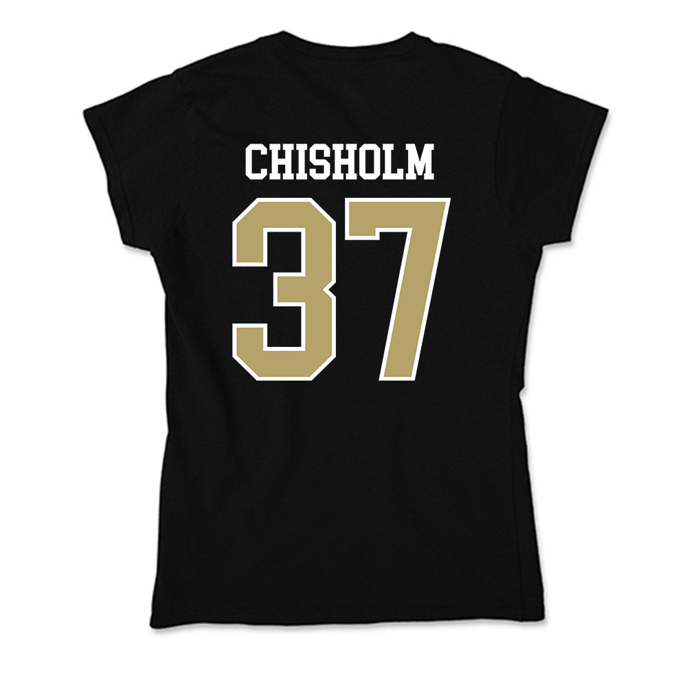 Ferrum - NCAA Men's Soccer : Zane Chisholm - Classic Shersey Soft Style Women’s T-Shirt-1