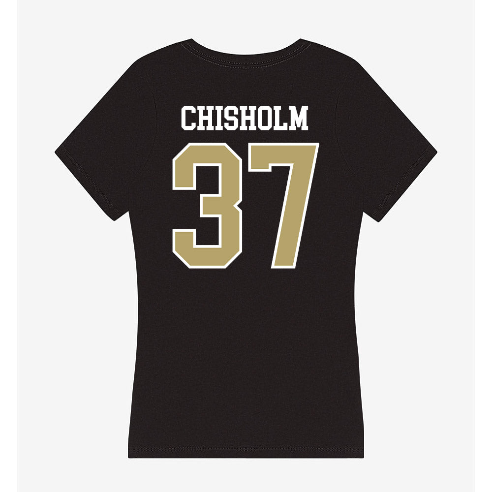 Ferrum - NCAA Men's Soccer : Zane Chisholm - Classic Shersey Women's V-Neck T-Shirt-1