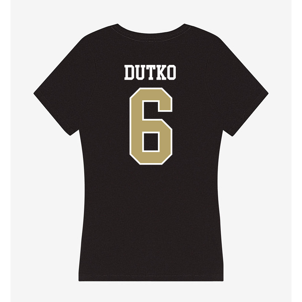 Ferrum - NCAA Women's Soccer : Taylor Dutko - Classic Shersey Women's V-Neck T-Shirt-1