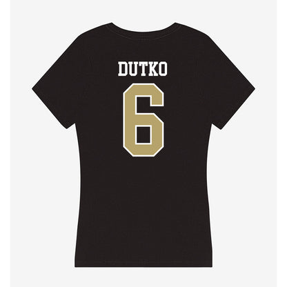 Ferrum - NCAA Women's Soccer : Taylor Dutko - Classic Shersey Women's V-Neck T-Shirt-1