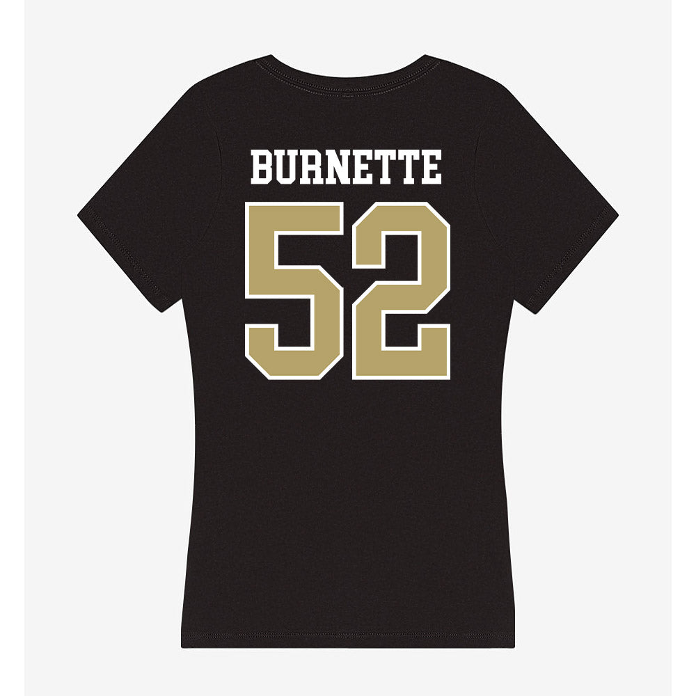 Ferrum - NCAA Football : Maurice Burnette - Classic Shersey Women's V-Neck T-Shirt-1